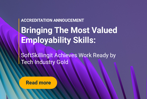 SoftSkillingIt achieves Work Ready by Tech Industry Gold accredited status