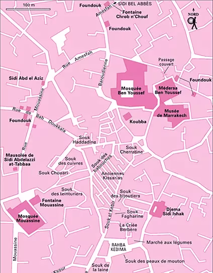 Les souks de la médina de Marrakech p3