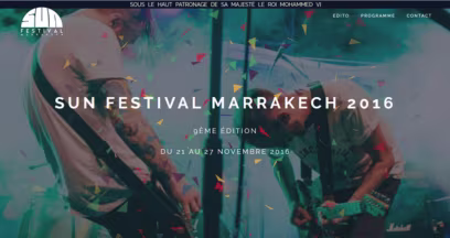 Sun Festival Marrakech 2016