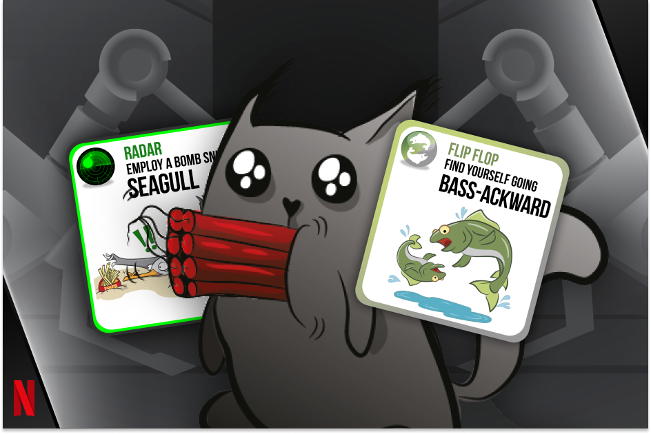 Netflix Announces 'Exploding Kittens' Mobile Game and Animated