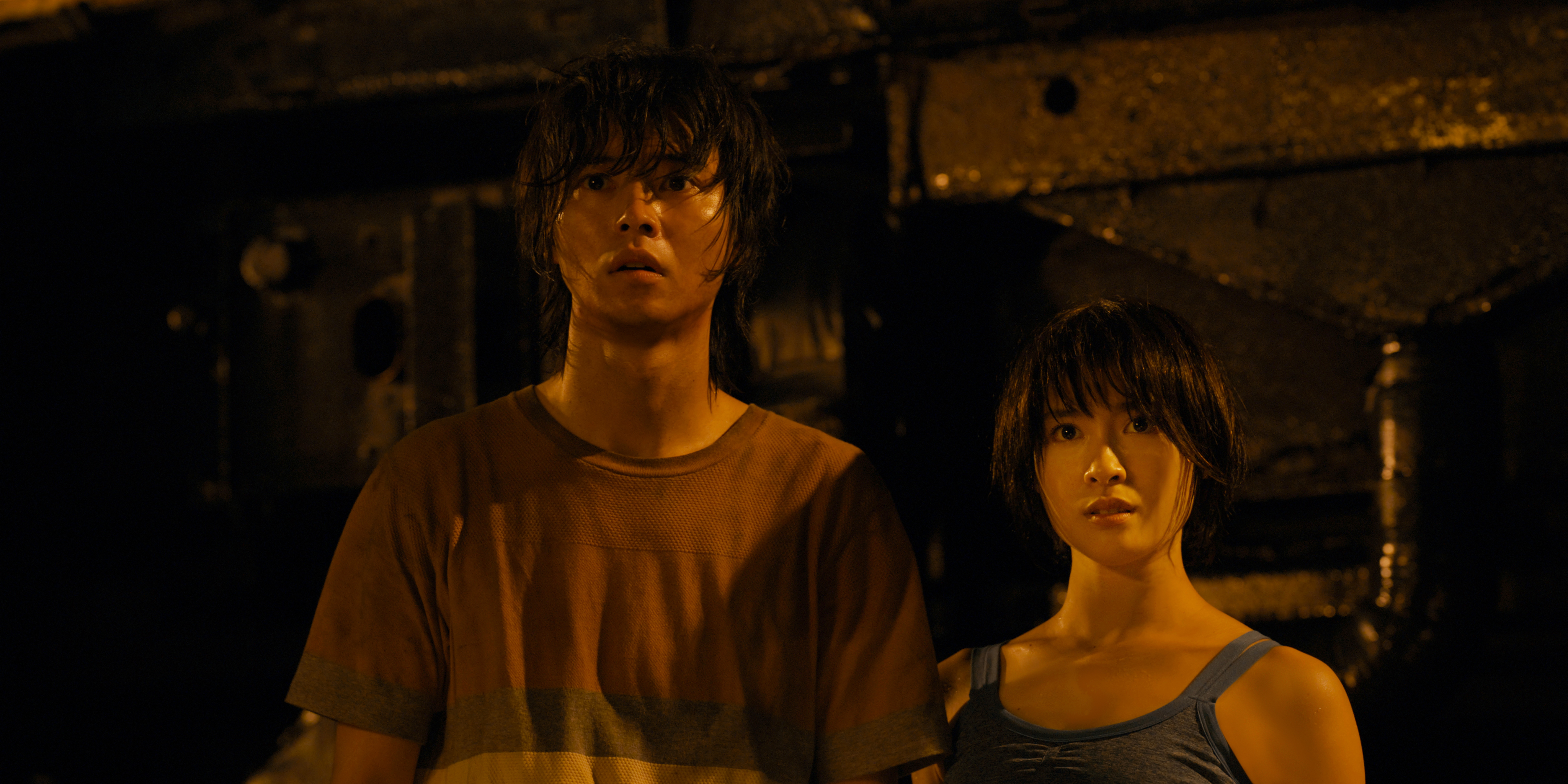 Lead actors Kento Yamakazi and Tao Tsuchiya