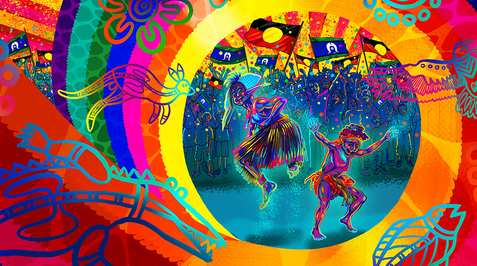 NAIDOC Week Rainbow Serpent Dreaming