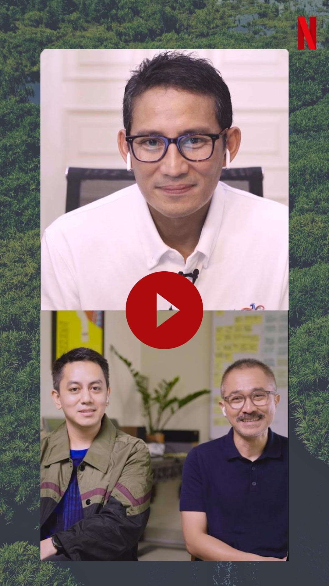 Menteri Sandiaga Uno Berbincang dengan Palari Films tentang Film