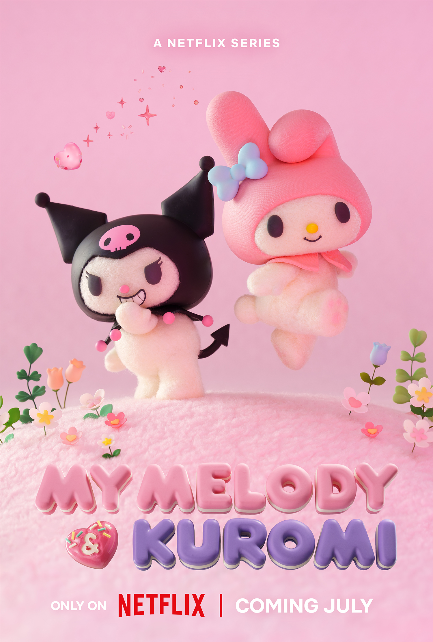 Netflixシリーズ「My Melody & Kuromi」 マスコット Watch My Melody & Kuromi | Netflix Official Site