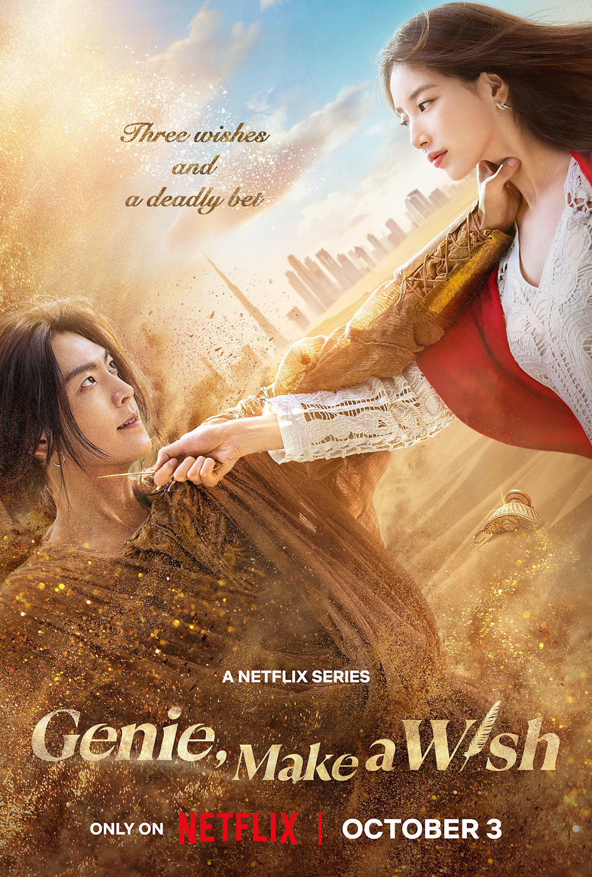 Genie, Make a Wish' Teaser Hints at a Magical Showdown Between Kim Woo-bin  and Suzy - About Netflix