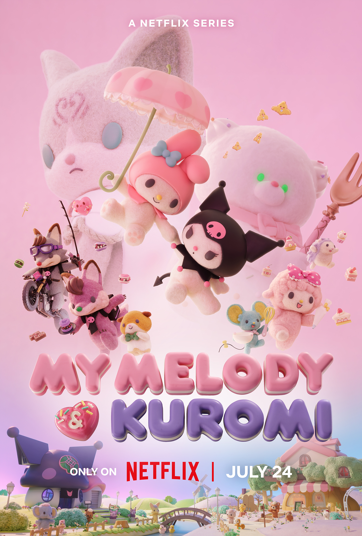Irresistibly Cute Trailer for 'My Melody & Kuromi' Unveils a Stop