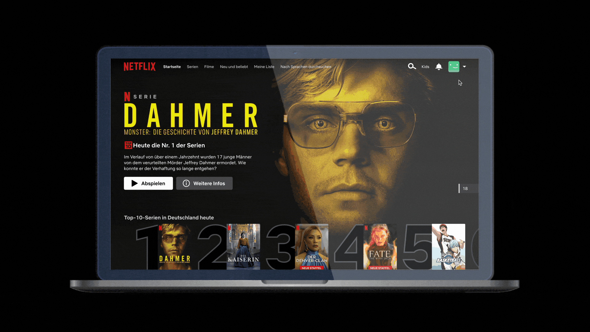 Netflix Profile umziehen