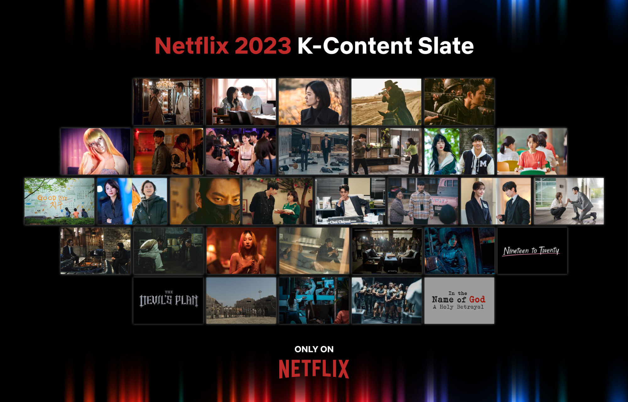 Netflix anuncia 34 doramas, séries e filmes sul-coreanos para 2023