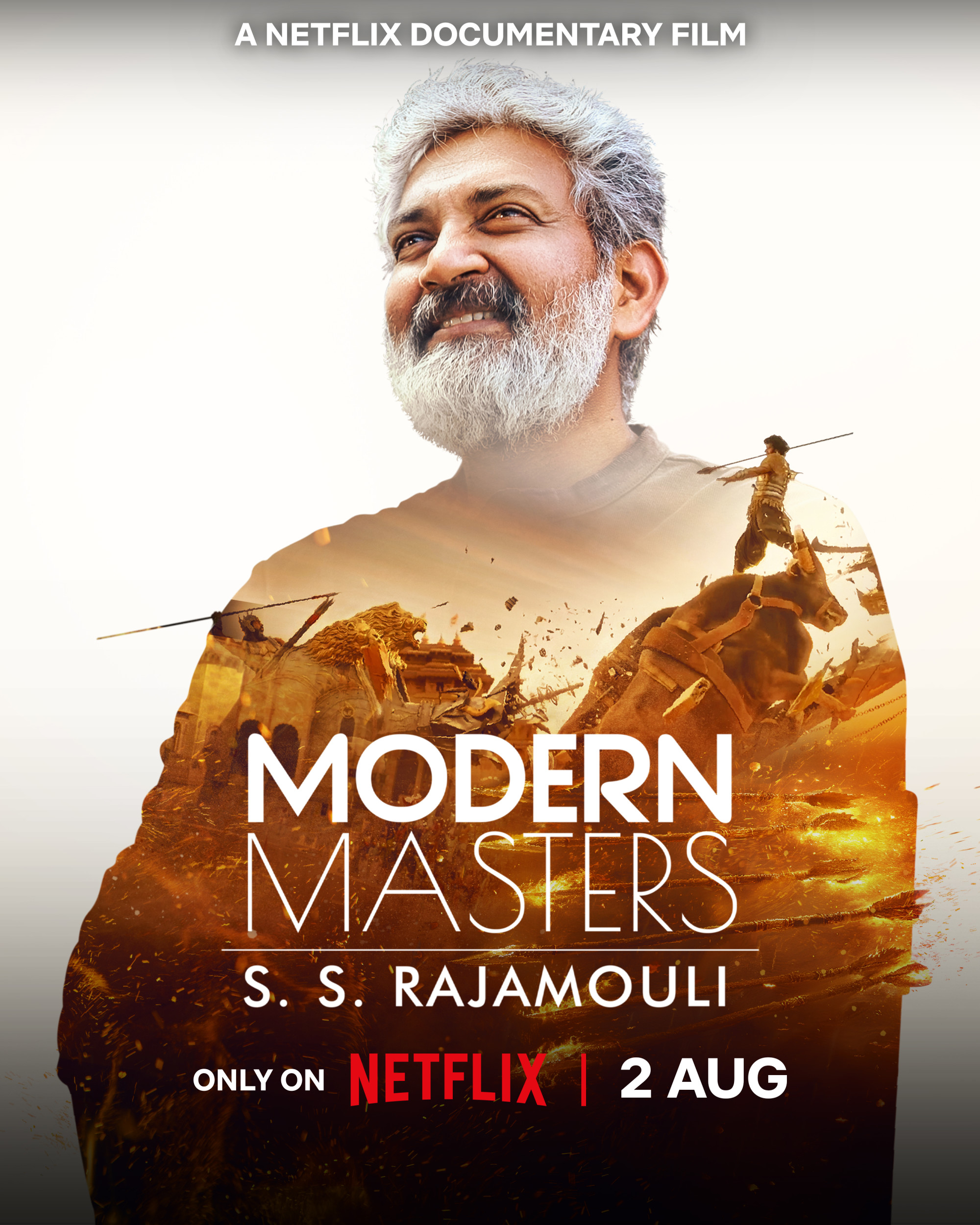 Netflix Documentary 'Modern Masters: SS Rajamouli' Honors the Brilliant  Creator Behind 'Baahubali' and Academy Award® Winning 'RRR' - About Netflix