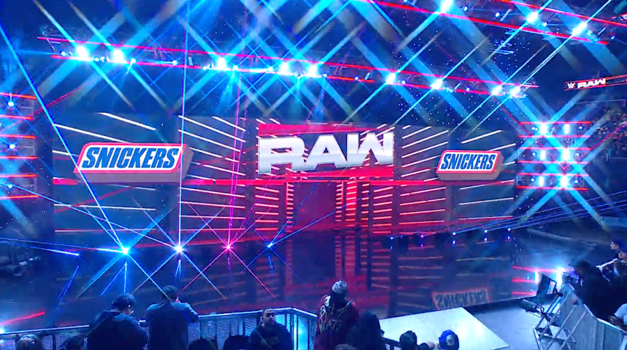 WWE Raw Snickers