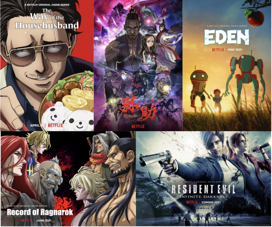 Top 10 Netflix Original Anime 2023