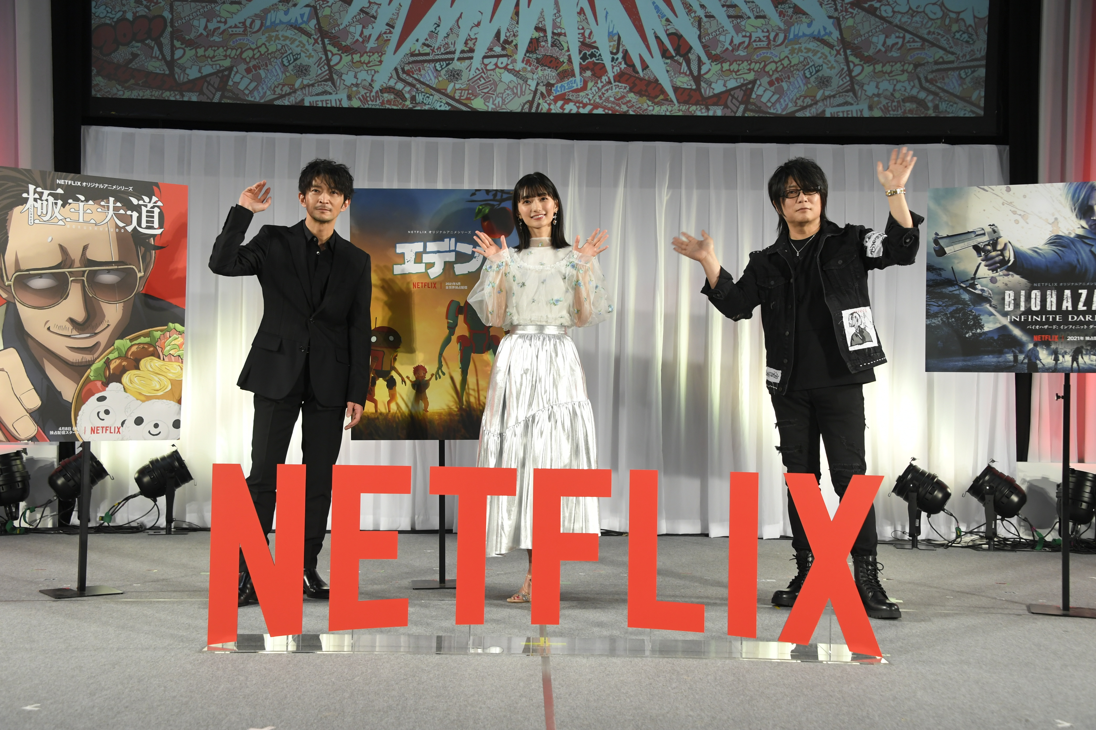 About Netflix 21年 ネトフリアニメは約40本 ネトフリアニメ Animejapan 21 メガ盛りステージ 開催