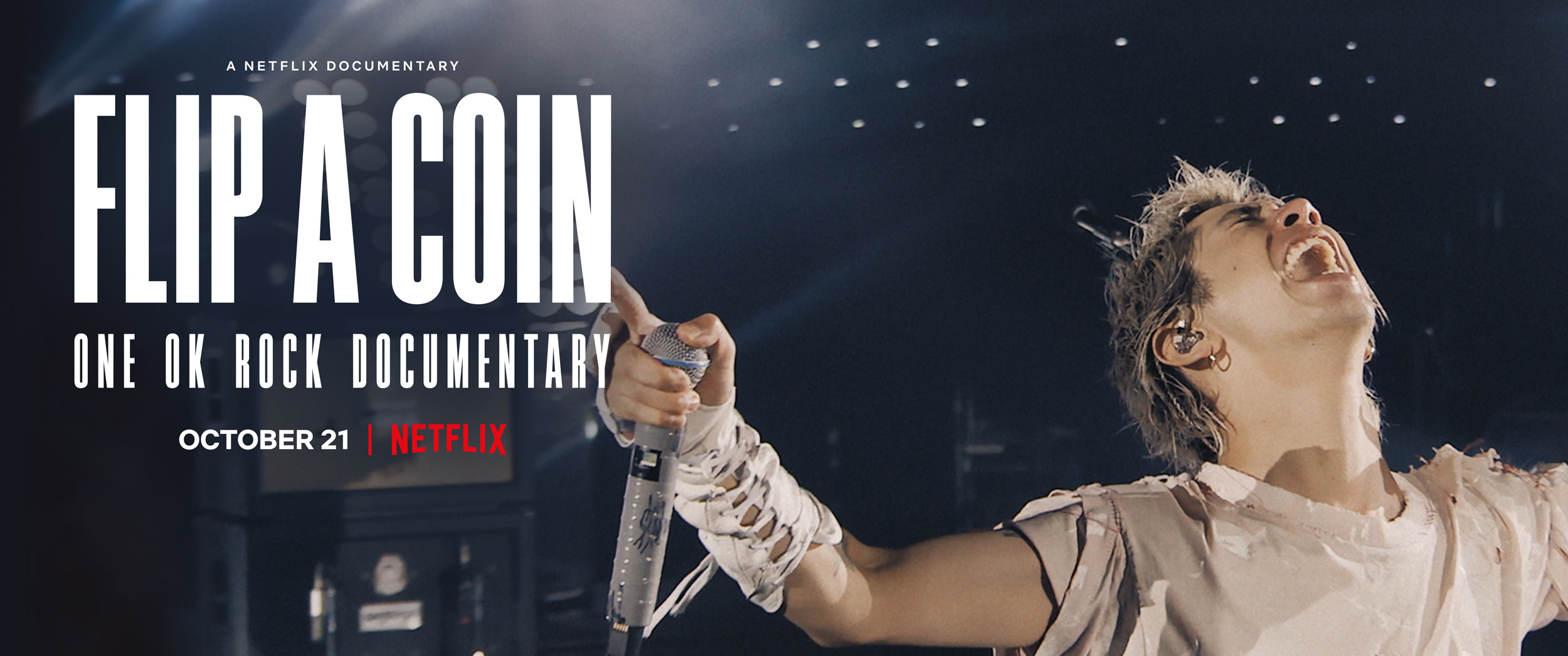 Meet Taka from “Flip a Coin -ONE OK ROCK Documentary-” - About Netflix