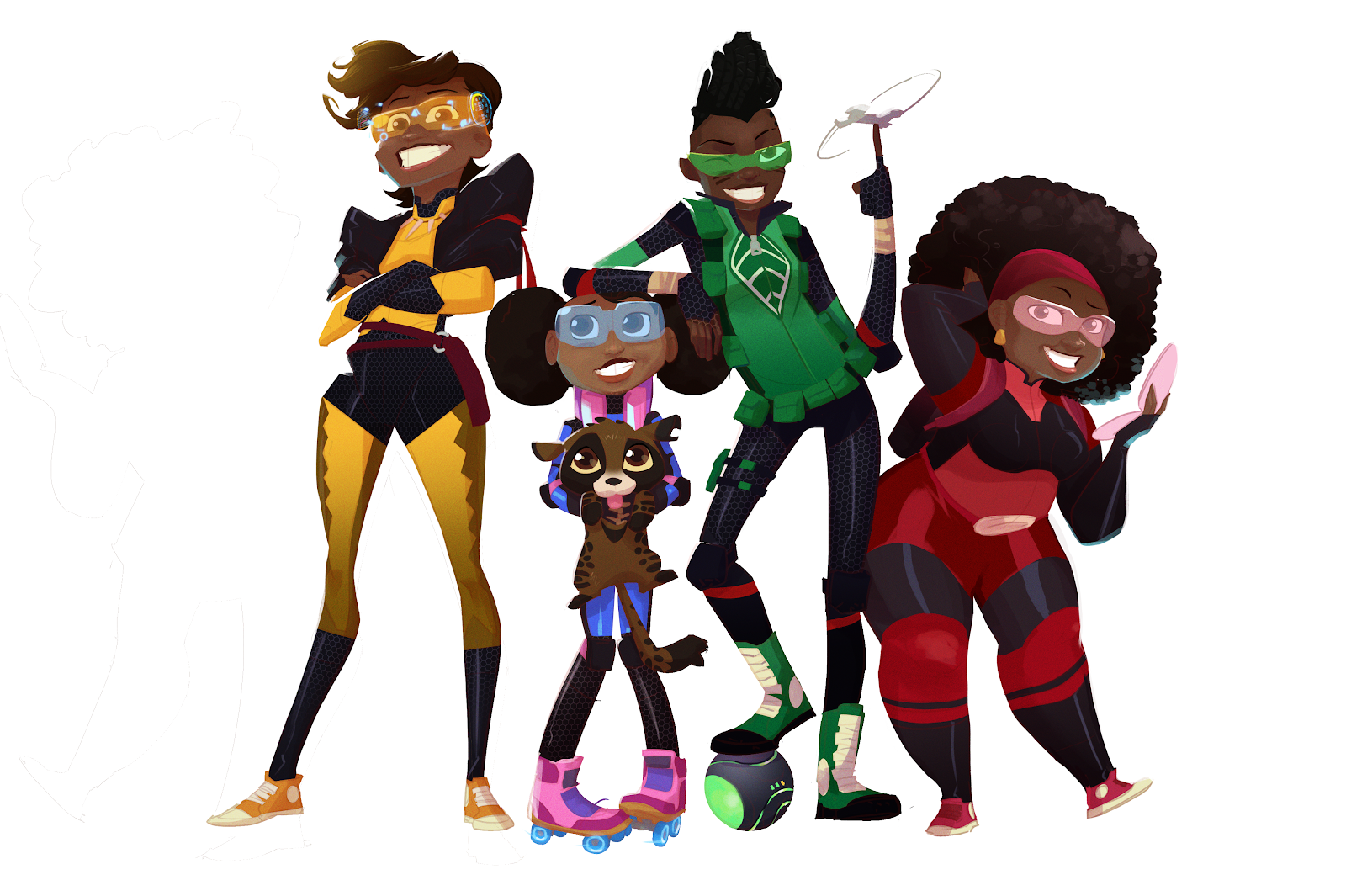 About Netflix Netflix 初のアフリカからのオリジナルアニメシリーズ Mama K S Team 4 原題 を発表