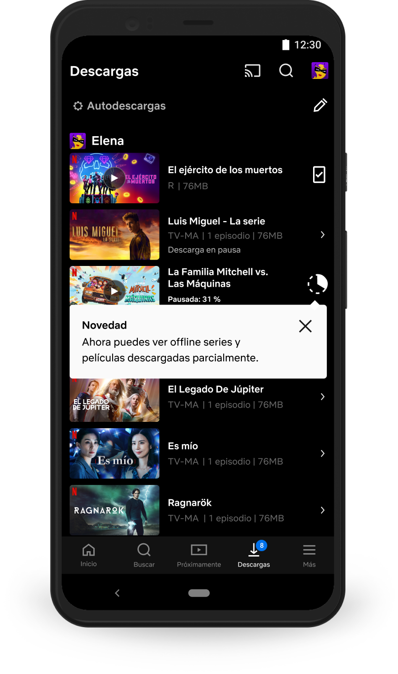 0621 Netflix PartialPlay-UI Spanish-LATAM