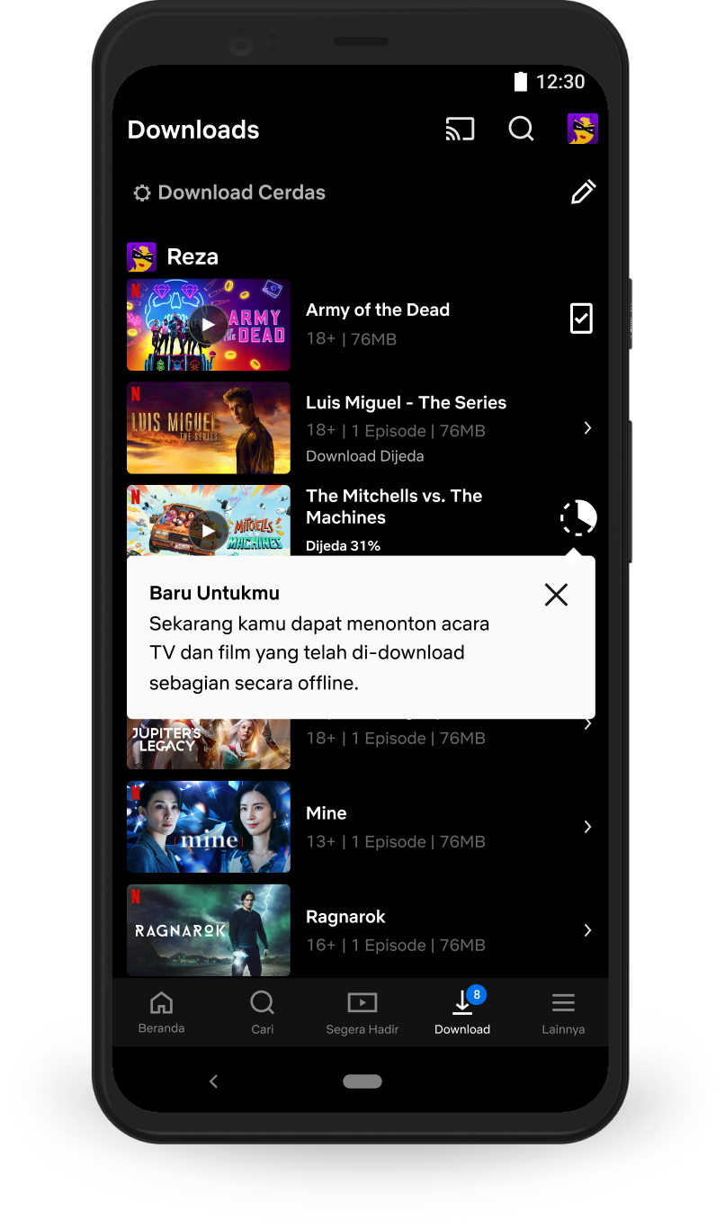 0621 Netflix PartialPlay-UI Indonesia
