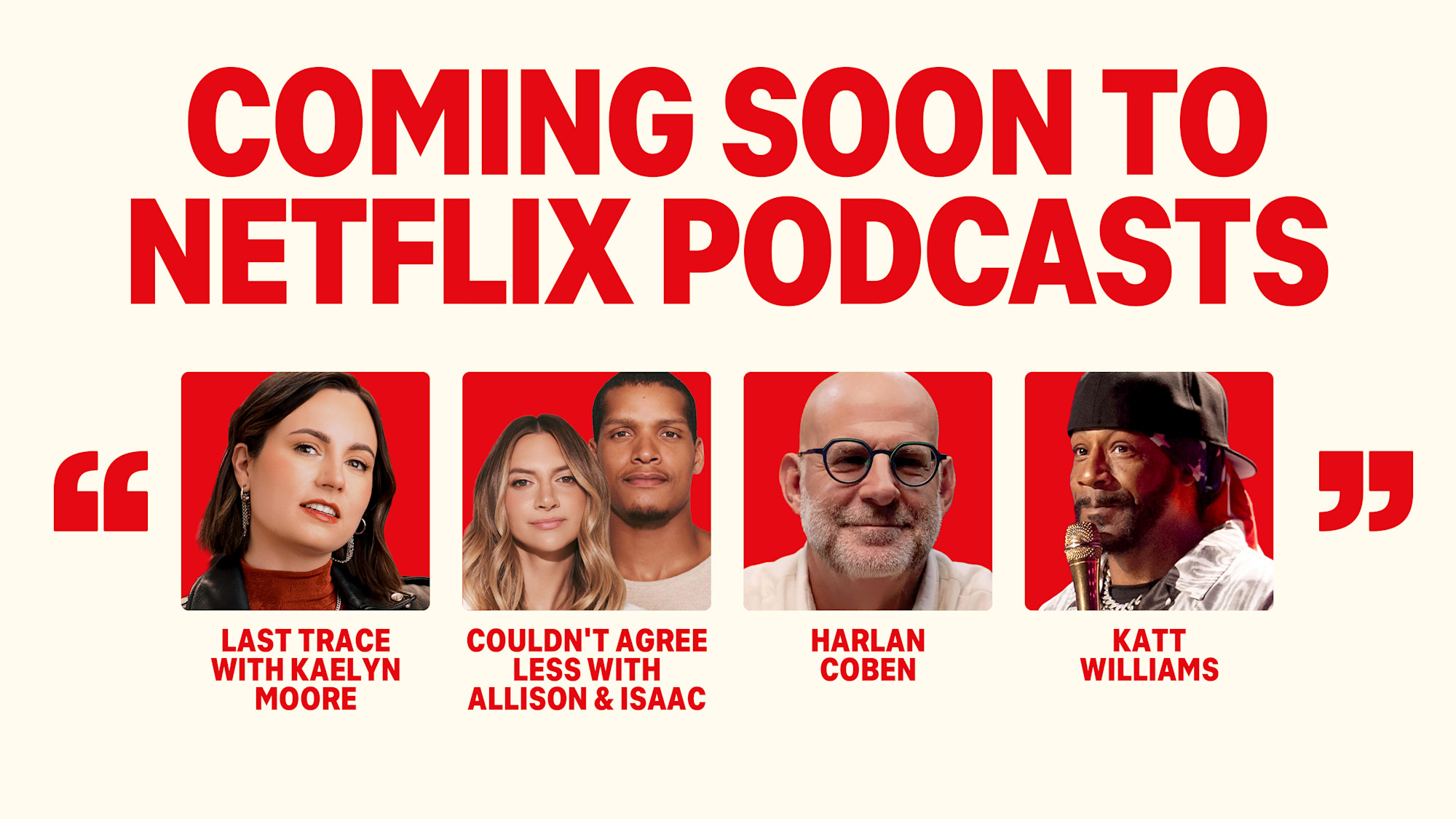Netflix pod announce 9/1