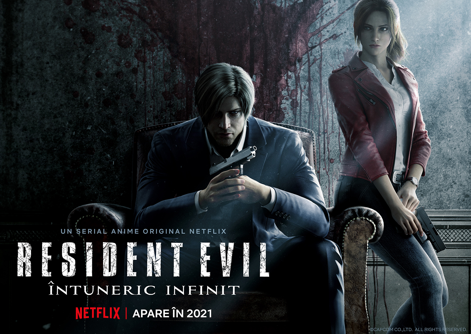 About Netflix Netflix Announces The Original Anime Series Resident Evil Infinite Darkness Coming In 21