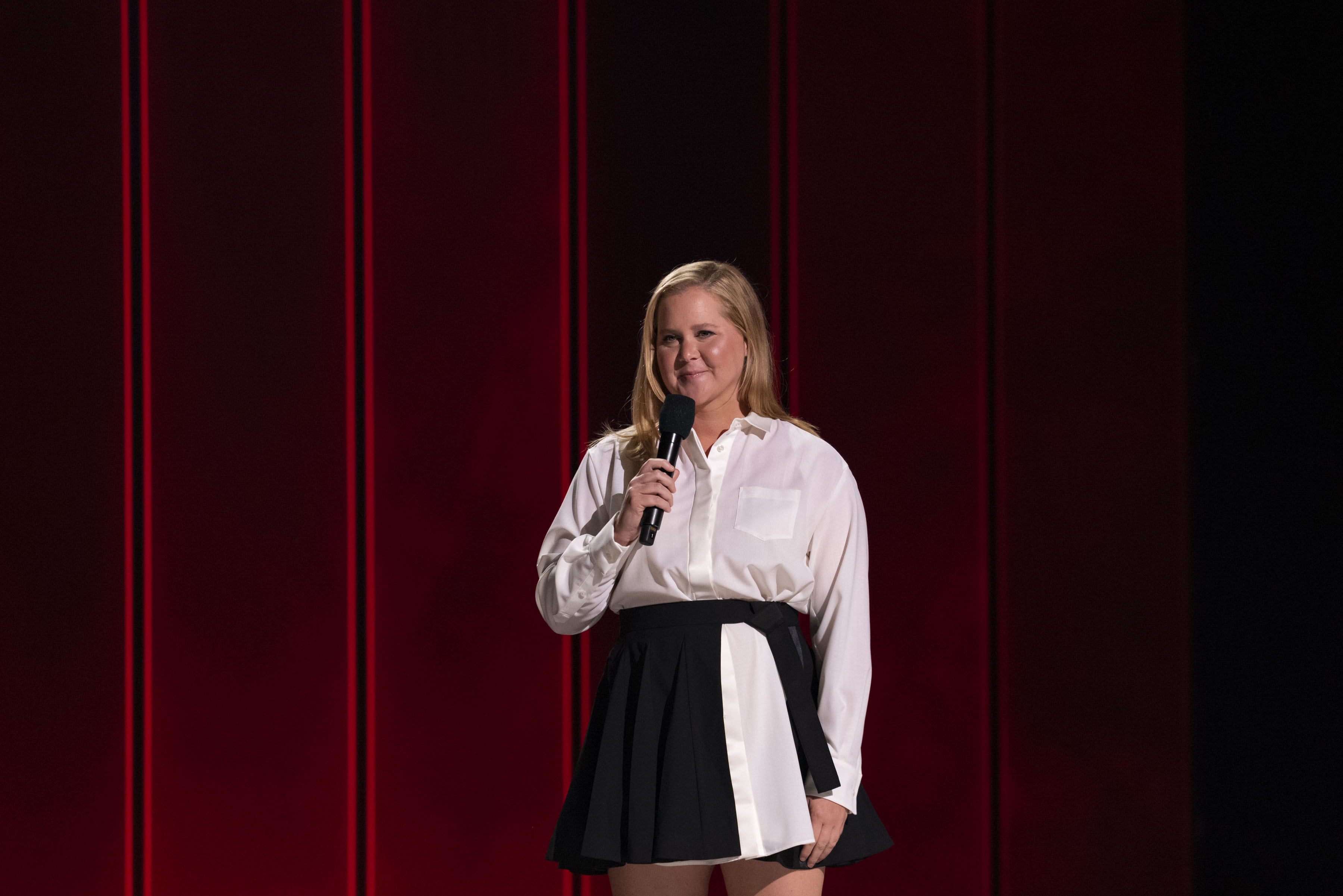 AMY SCHUMER AT NETFLIX IS A JOKE: THE FESTIVAL Photo credit: Marcus Russell Price / courtesy of Netflix