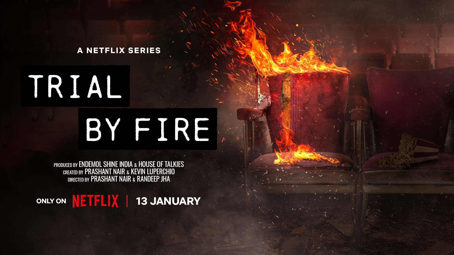 Netflix Announces Limited Series 'Trial By Fire' to Release January 13 -  About Netflix