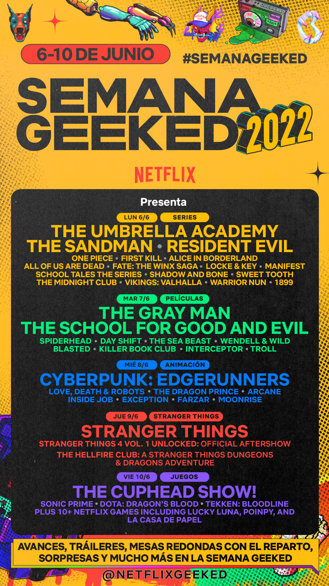 GeekedWeek 9x16 ES-ES