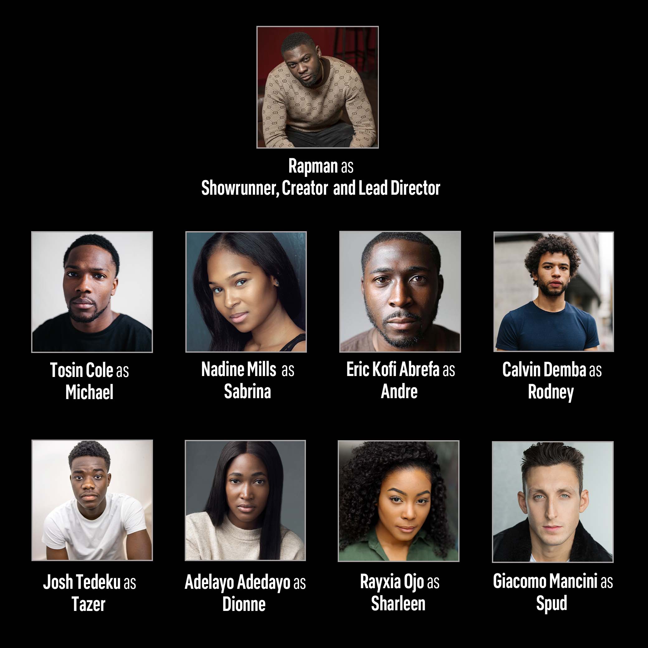 Cast Announced for Rapman’s New Netflix Series ‘Supacell’ as Production ...