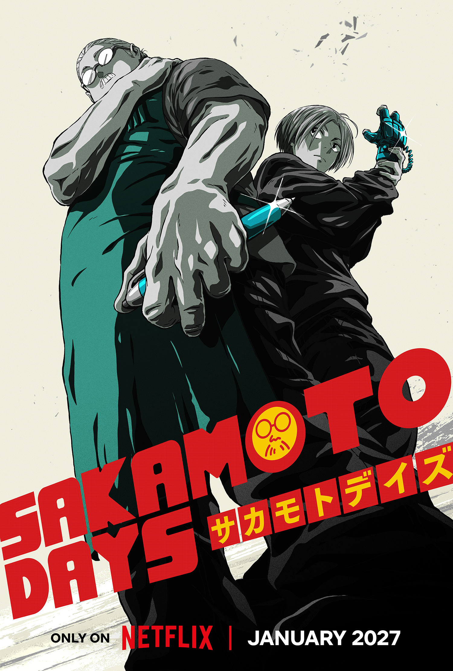 SAKAMOTO DAYS' Season 2 Teaser Trailer and Art Unveiled Ahead of January 2027 Return - About Netflix