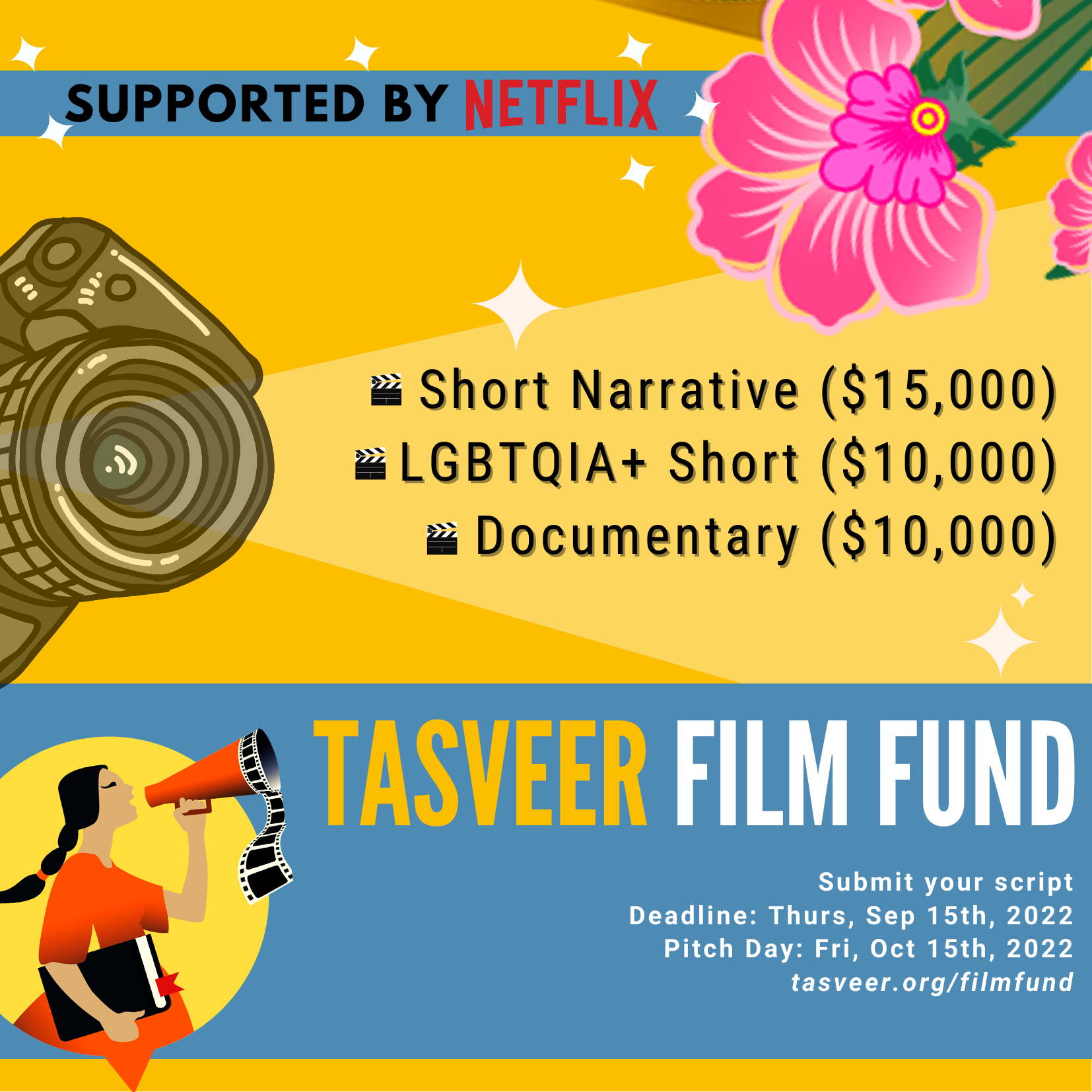 Tasveer Film Fund With Increased Funding And New Track For Feature - About Netflix