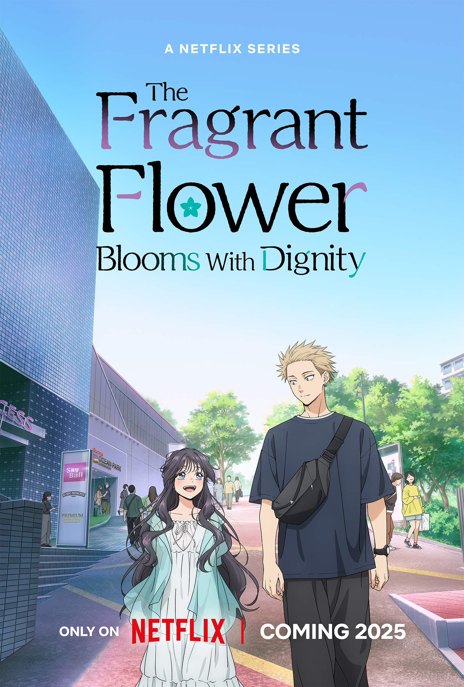 The Fragrant Flower Blooms with Dignity anime poster
