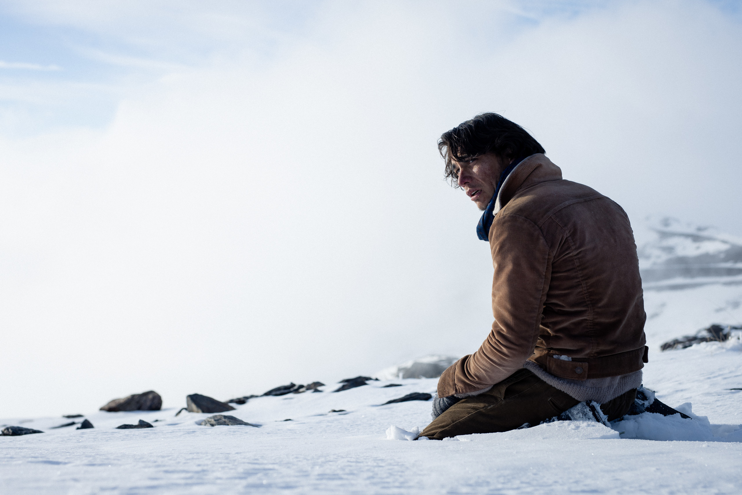 Madrid, Spain. 14th Dec, 2023. Pablo Vierci during premiere of 'La Sociedad  de la Nieve' (The Snow Society), the new Juan Antonio Bayona film in  collaboration with Netflix, in Madrid, December 14