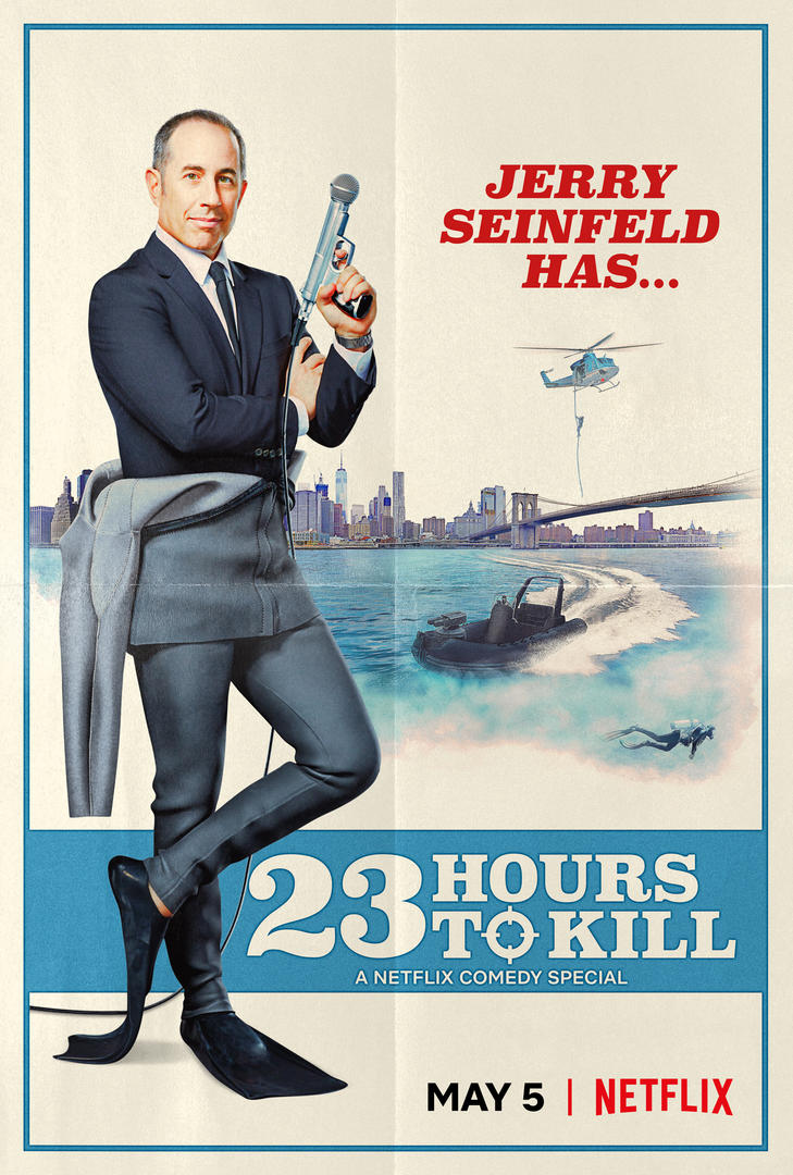 About Netflix - Netflix Merilis Promo Untuk Komedi Spesial Barunya, Jerry Seinfeld: 23 Hours To Kill
