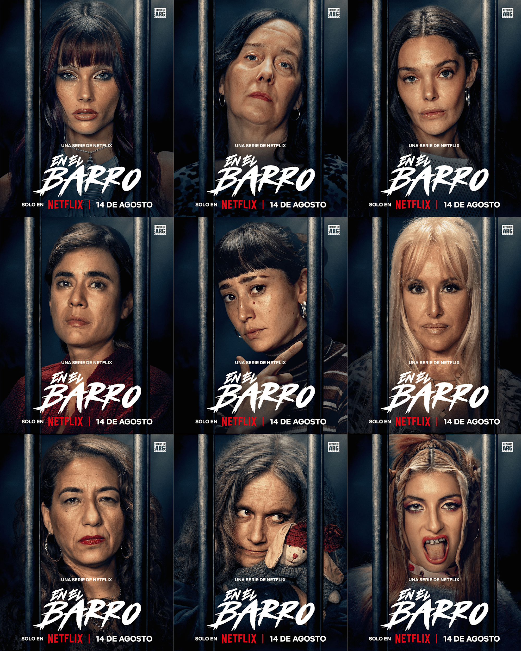 En el barro - Artes de personaje