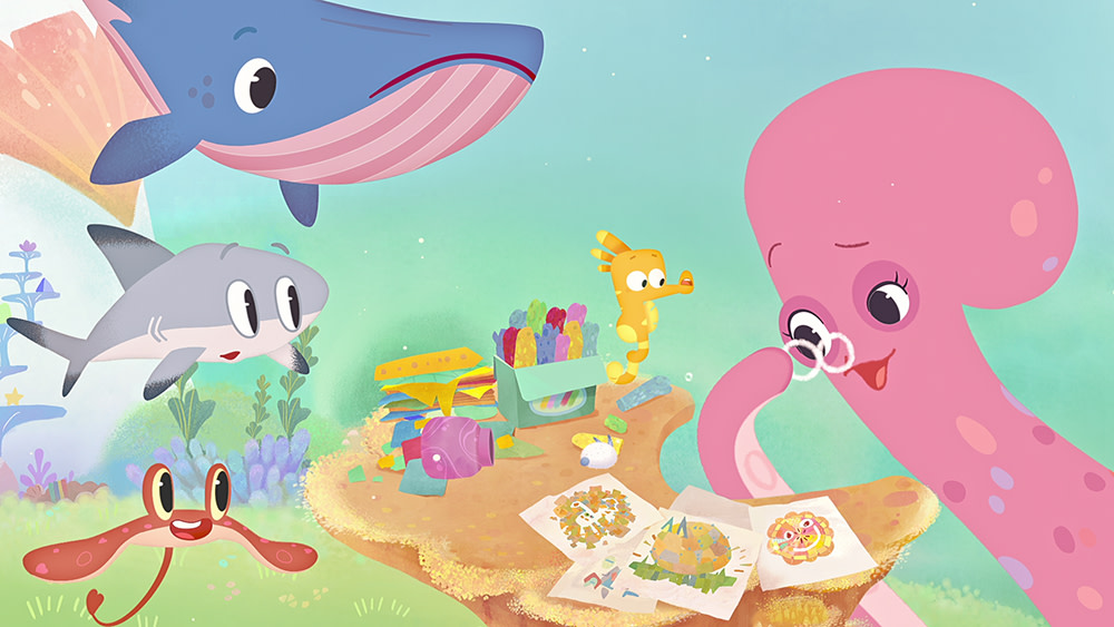 ‘Sea of Love’, Our First Pre-School Animation Series by Thai Creators, Puts Friendship at the Heart of the Ocean