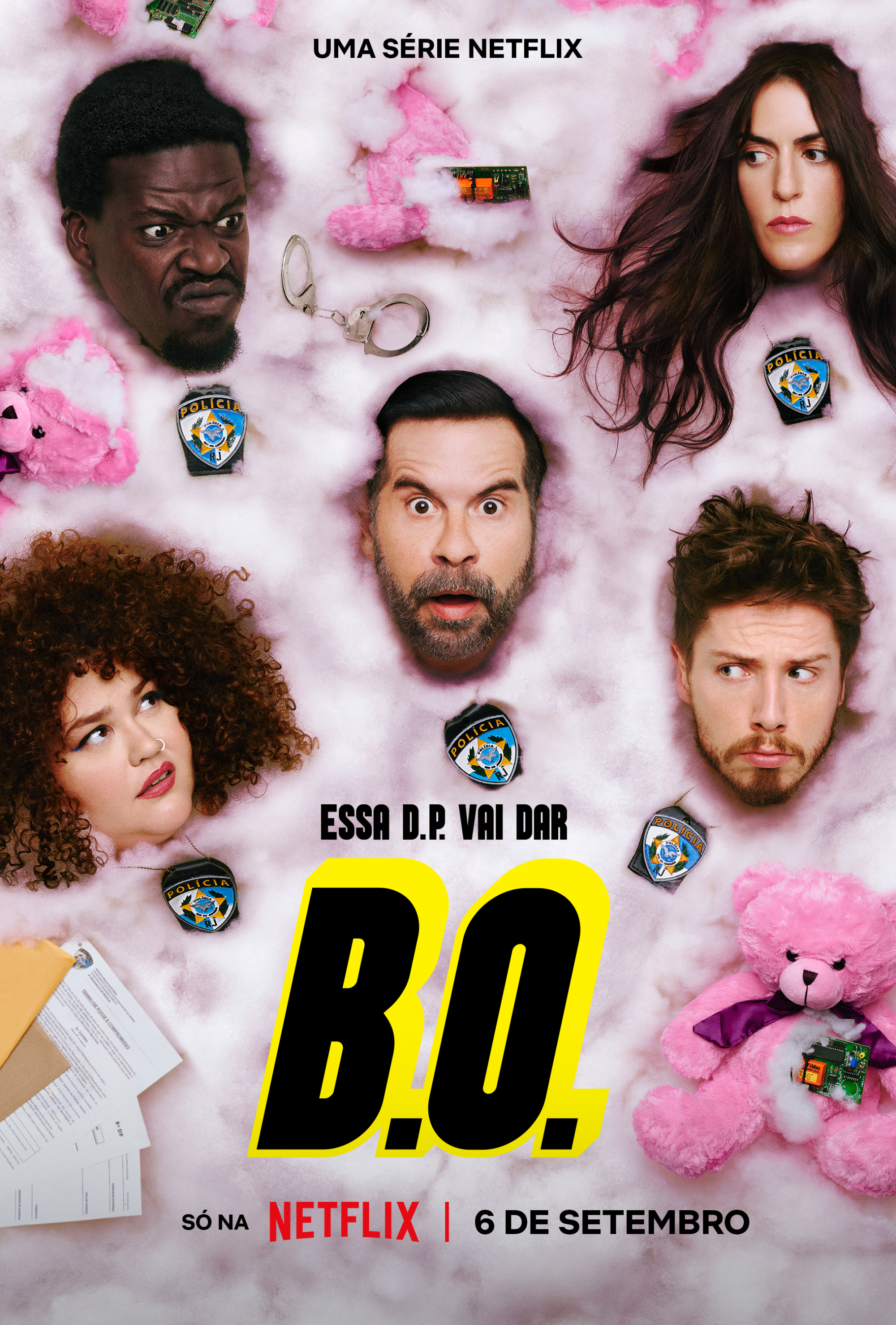Essa delegacia vai dar muito B.O.! Primeira série de Leandro Hassum na Netflix  estreia em 6 de setembro - About Netflix