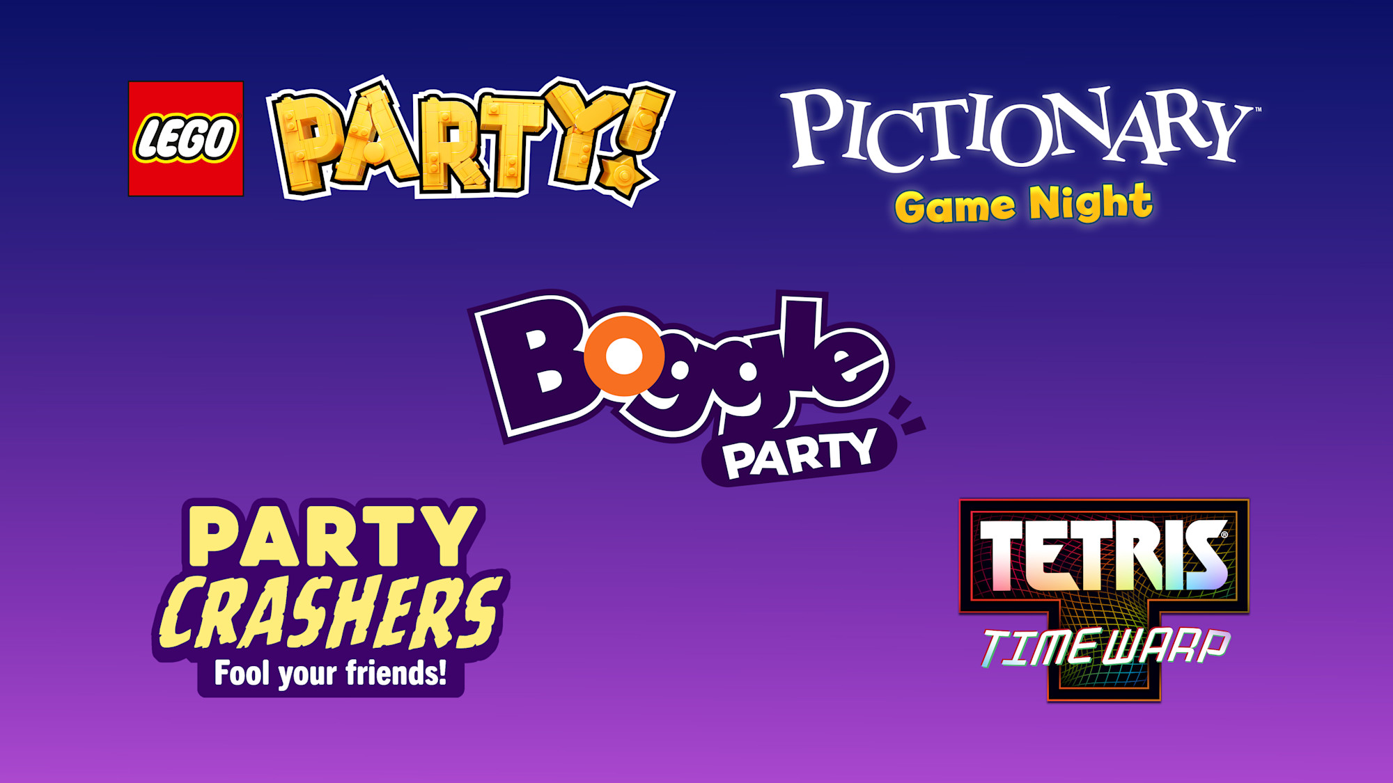 Party pack logos