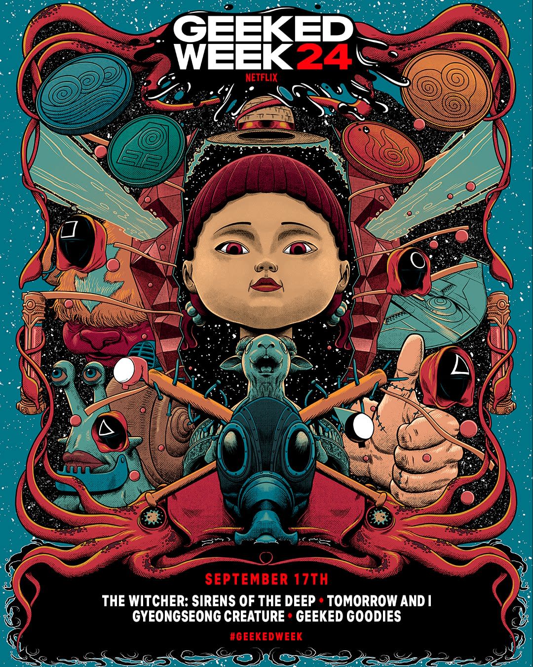 Geeked week day 2 poster