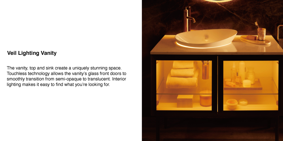 Veil Lighting Vanity