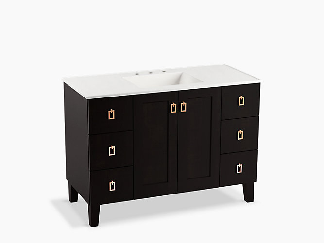Poplin® Cabinet 1220mm in Black