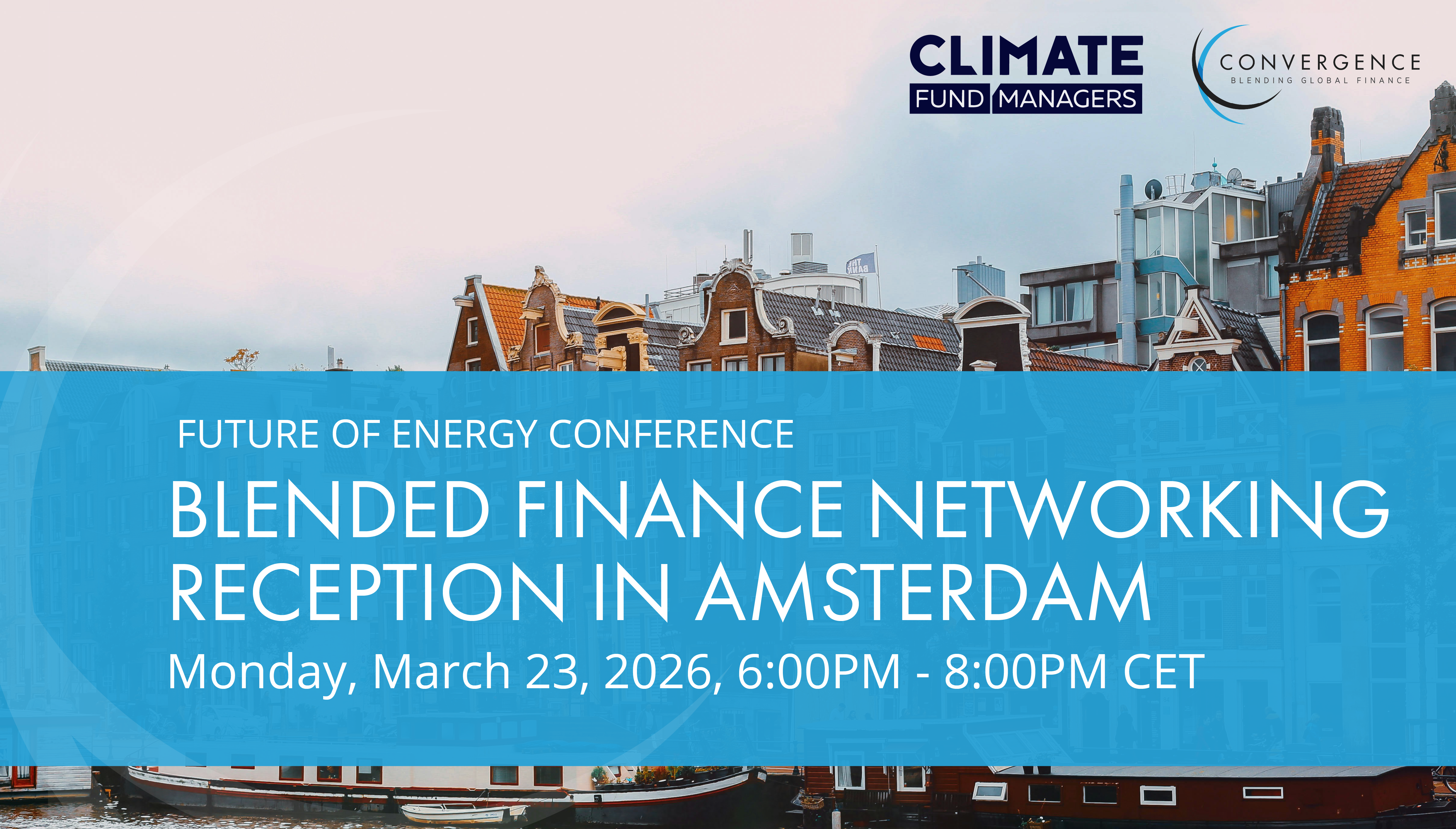 Blended Finance Networking Reception in Amsterdam