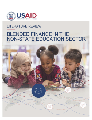 Blended Finance in the Non-State Education Sector