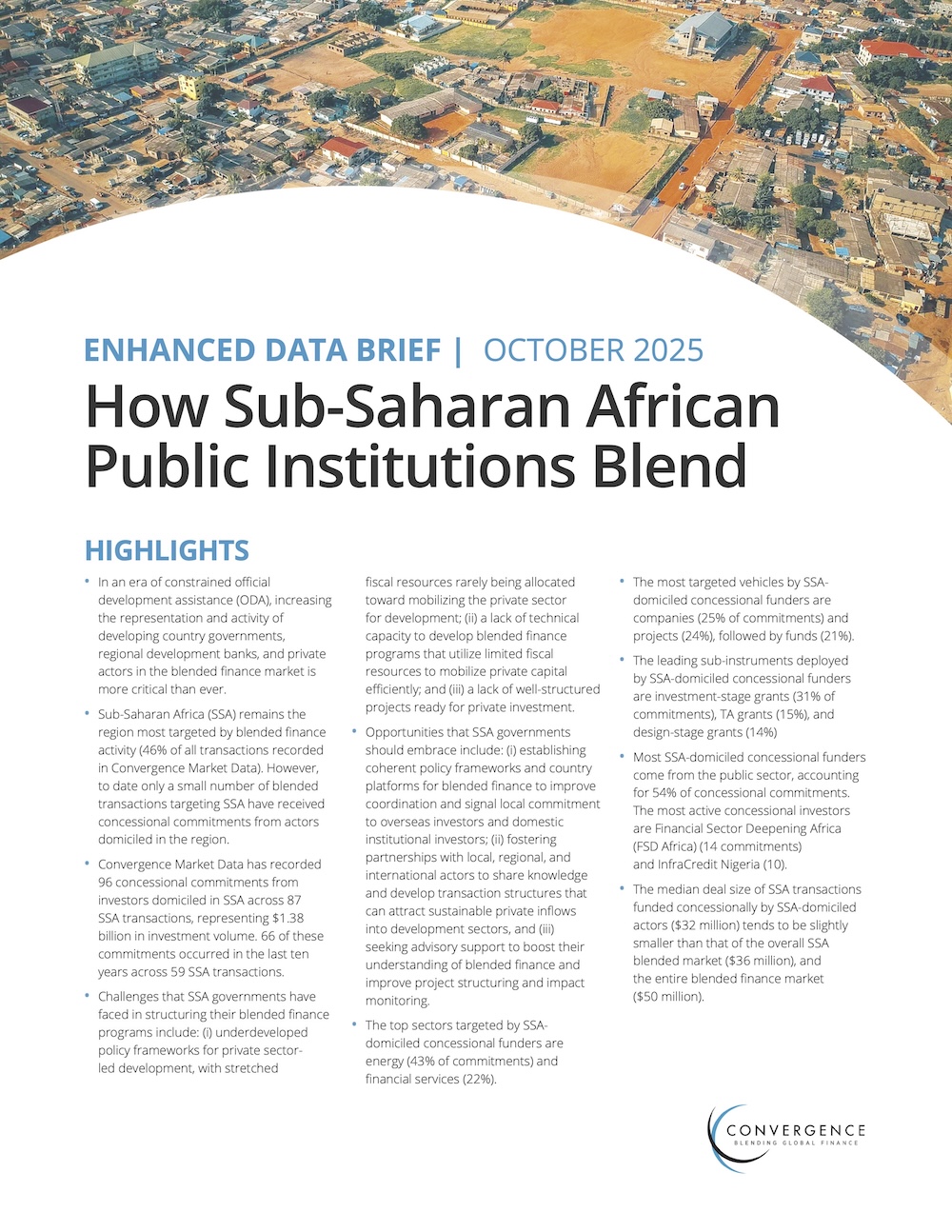 How Sub-Saharan African Public Institutions Blend