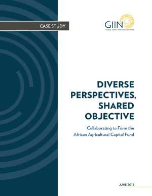 Diverse Perspectives, Shared Objective - Collaborating to Form the African Agricultural Capital Fund