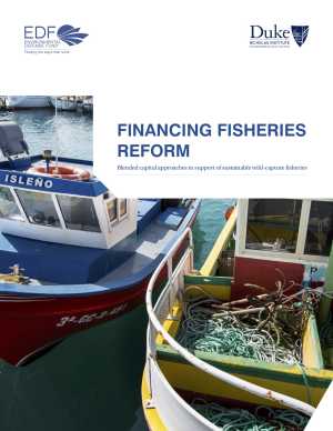 Financing Fisheries Reform: Blended Capital Approaches in Support of Sustainable Wild-Capture Fisheries