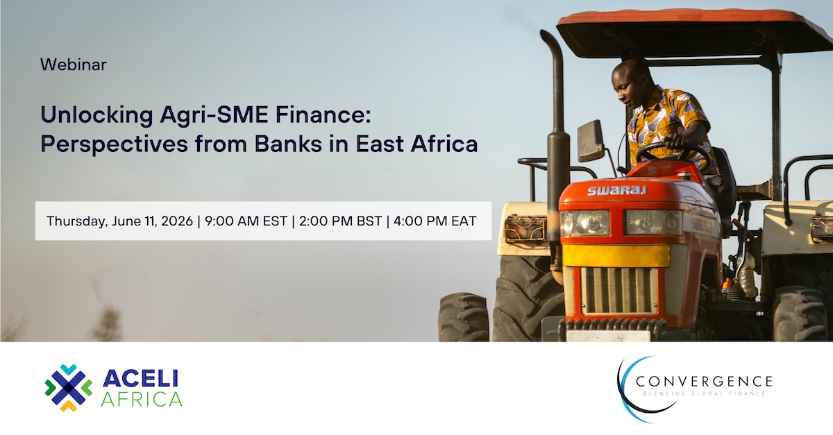 Unlocking Agri-SME Finance: Perspectives from Banks in East Africa