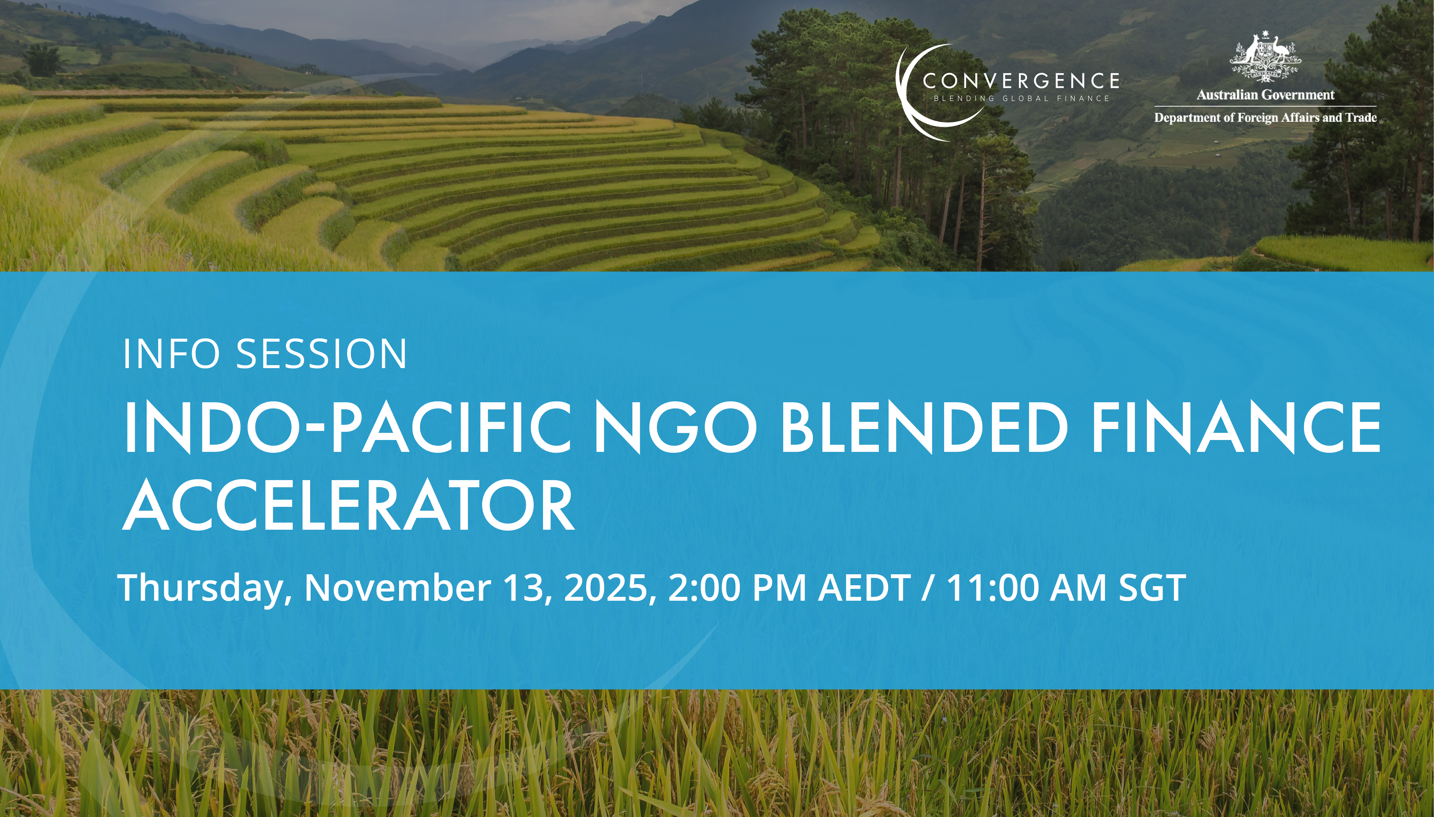 Indo-Pacific NGO Blended Finance Accelerator: Information Session