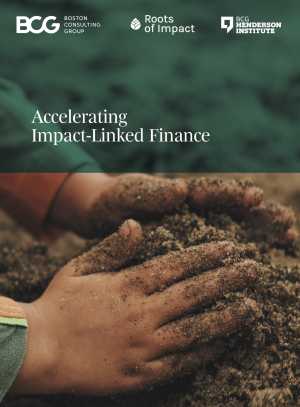 Accelerating Impact-Linked Finance