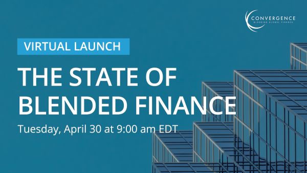 2024 State of Blended Finance Virtual Launch
