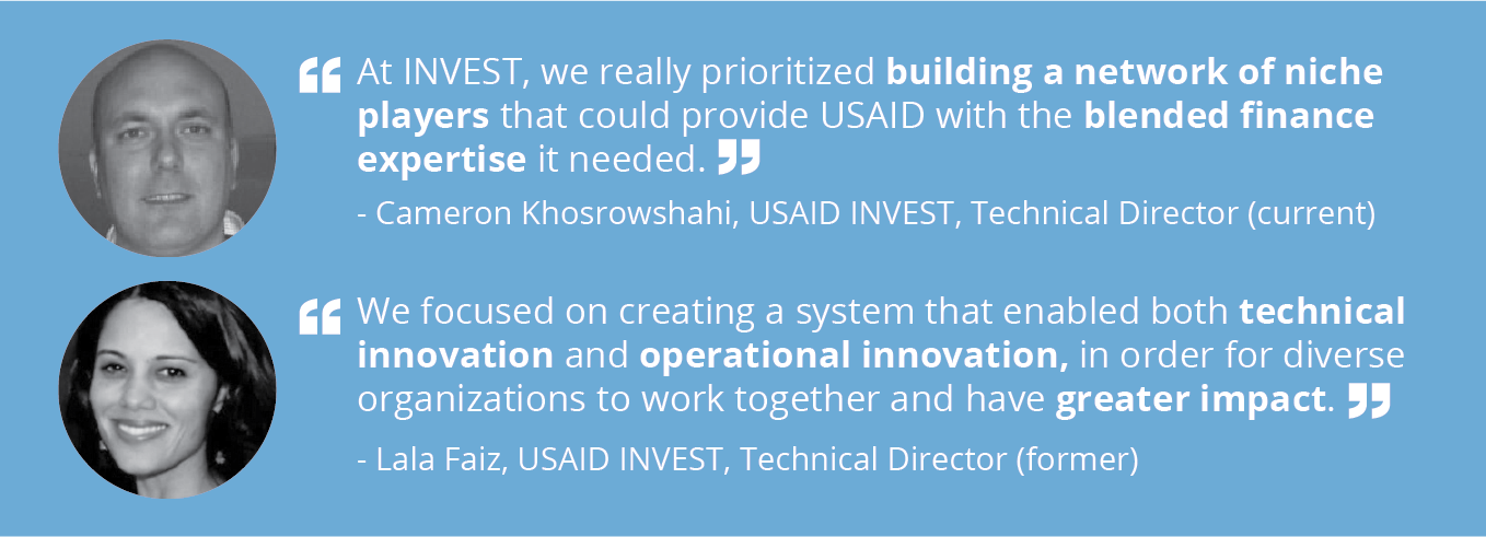 Member spotlight with Lala Faiz and Cameron Khosrowshahi of USAID