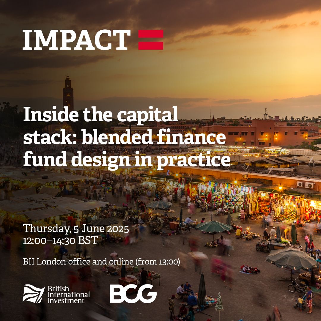 Inside the capital stack: blended finance fund design in practice
