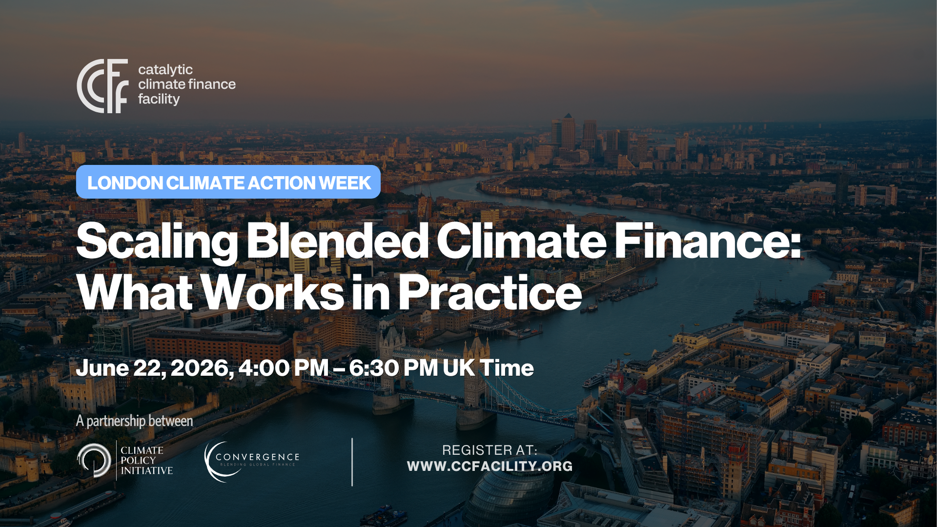 Scaling Blended Climate Finance: What Works in Practice